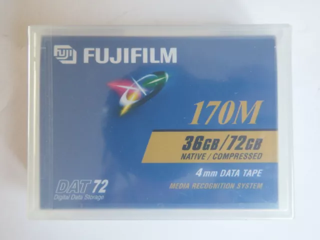 Fujifilm DAT72 / DAT 72 Data Tape/Cartridge 36/72GB 170M 4mm DDS5 NEW