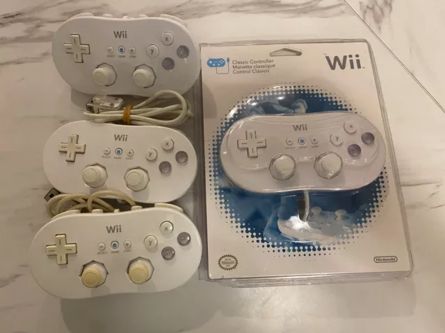 NINTENDO WII CLASSIC Controller Sealed Brand New $59.99 - PicClick