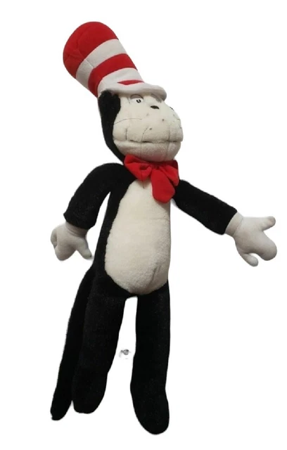 Dr. Suess The Cat In Hat Plush Big Stuffed Animal 21" Universal Studios