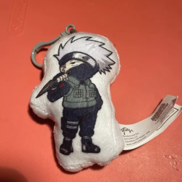 NARUTO SHIPPUDEN PLUSH Bag Clip Blind Bag KAKASHI HATAKE Just Funky