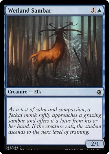 MTG Khans of Tarkir: Wetland Sambar x4 - Common - Playset