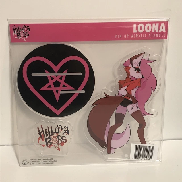 HELLUVA BOSS LIMITED Edition PinUp Loona Playmat 24" x 14" EUR 113,94