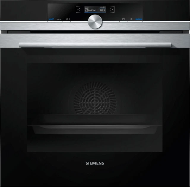SIEMENS HB674GBS1 - iQ700 BACKOFEN 60 x 60 CM SCHWARZ PYSOLYSE SELBSTREINIGUNG
