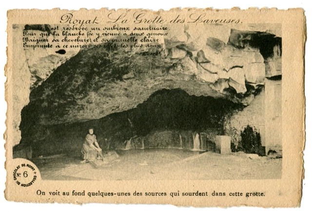 CPA 63 Puy-de-Dôme Royat La Grotte des Lavers animated
