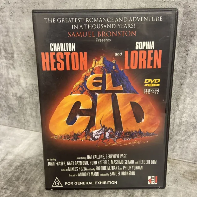 El Cid DVD Movie