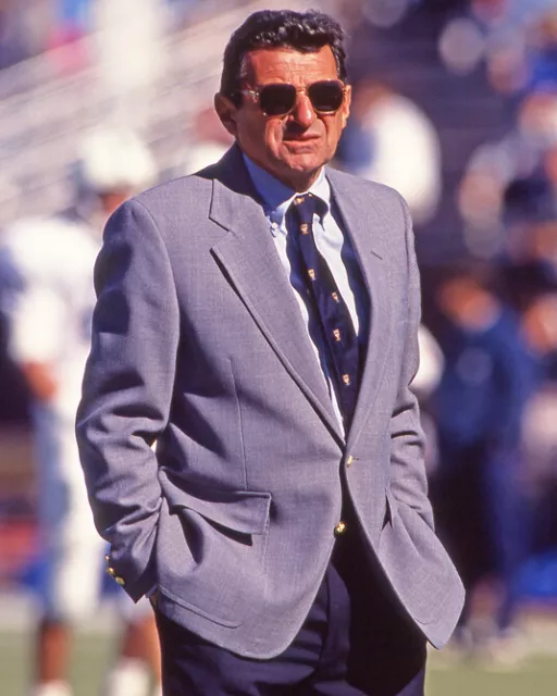 Penn State Coach JOE PATERNO Glossy 8x10 Photo College Football Print Poster