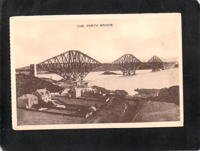 D4936 UK Forth Bridge vintage postcard