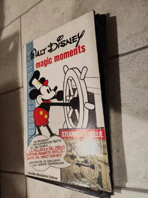 Walt Disney Magic Moments 1973 pellicola Steamboat Willie Topolino Mickey Mouse
