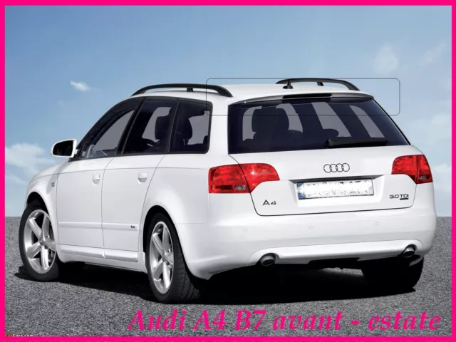 Audi A4 B7 Estate S-Line Rear/Roof Spoiler (2005-2007)