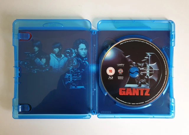GANTZ LIVE ACTION Movie Blu Ray - Based On The Amazing Anime Series EUR