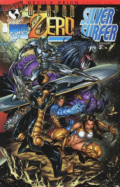 Weapon Zero/Silver Surfer #1 VF/NM; Image | Devil's Reign 1 - we combine shippin