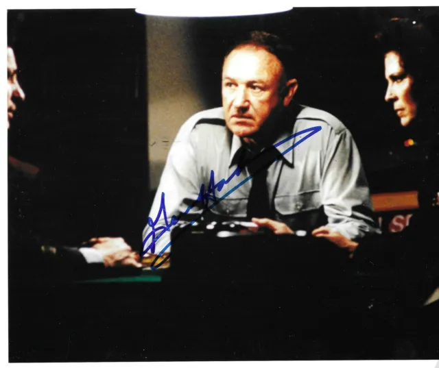 Gene Hackman actor signed autographed 8x10 photo