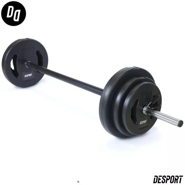 Desport 20kg Pump Set (B Stock) - Weights Strength Body Training Bar & Plates