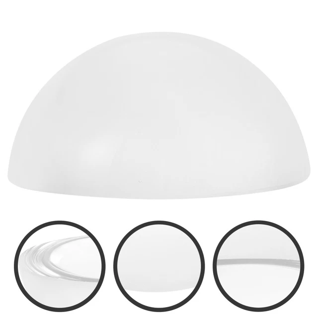 Hemispherical Magnifier Dome Paperweight Reading Magnifying Glass Optical