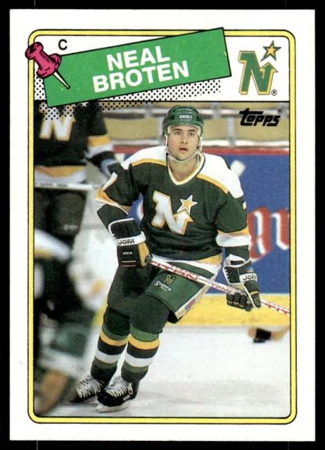Minnesota North Stars - Neal Broten (card #89)