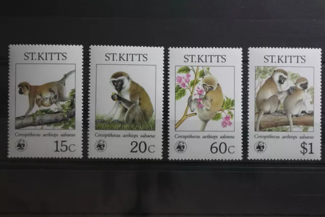 St. Kitts 184-187 Mint Sea Cats #TS862
