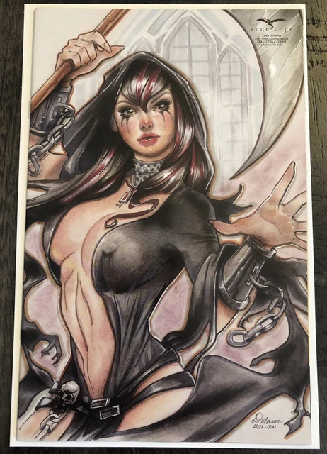 GRIMM FAIRY TALES #51 2021 Halloween Box Variant Cris Delara LE 400 Zenescope