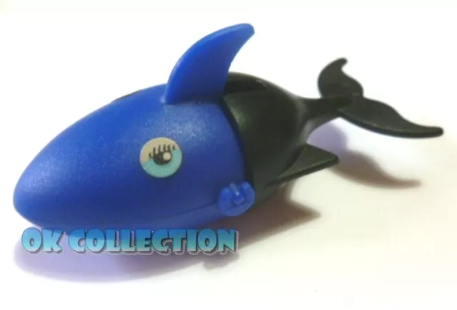 VECCHIO COMPONIBILE ANCIEN MONTABLE OLD KINDER FERRERO _ k94n16 squalo shark