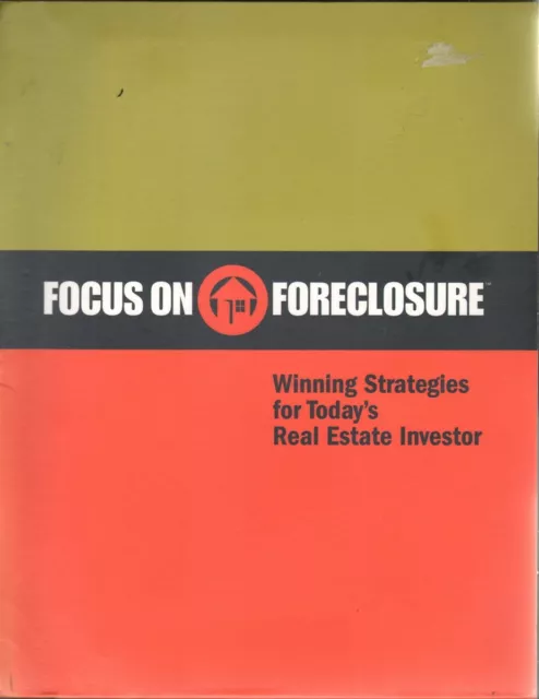 Wealth Intelligence Academy-Focus on Foreclosure Strategies Real Estate Investor