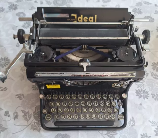 Alte Schreibmaschine "Ideal Naumann", für Bastler, Deko 15 kg