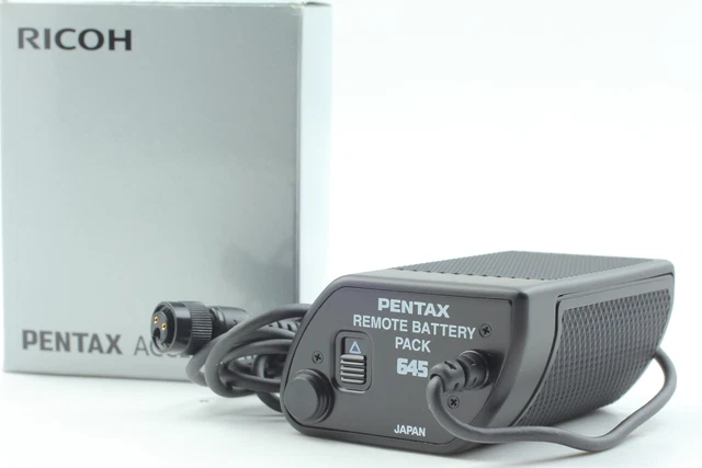 [En caja sin usar] Paquete de baterías remotas Pentax 645 para 645 645N 645NII de JAPÓN
