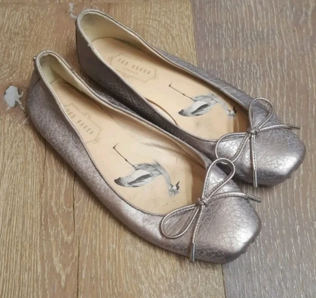 Ted baker london shop dabih leather cutout flat
