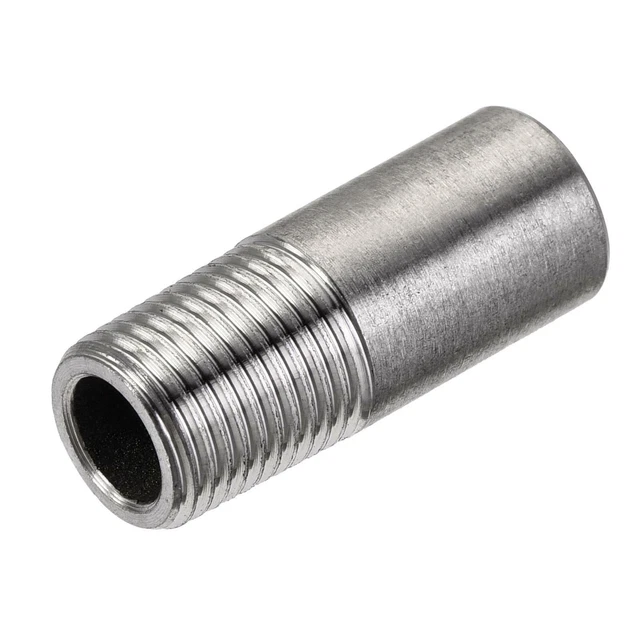 5 Raccords à Souder Femelle 304 Inox 3/8 NPT - Connecteurs Filetés Demi-coupe - Neufs Uxcell