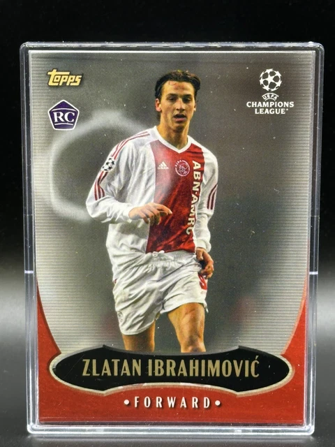 FOOTBALL CARD ZLATAN IBRAHIMOVIC ROOKIE 2003 FRENCH ISSUE MAGAZINE AJAX FOOTBALL CARD ZLATAN IBRAHIMOVIC ROOKIE 2003 FRENCH ISSUE MAGAZINE AJAX