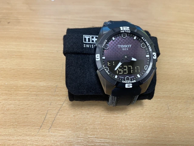 TISSOT T TOUCH EXPERT Solar Titanium Mens Watch Original Box
