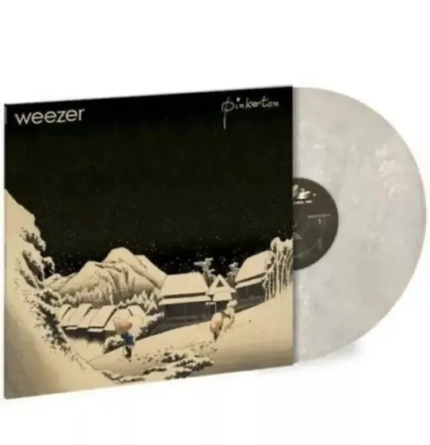 WEEZER Pinkerton LP Color Snowy White Marble Vinyl /New/Sealed/Limited Edition