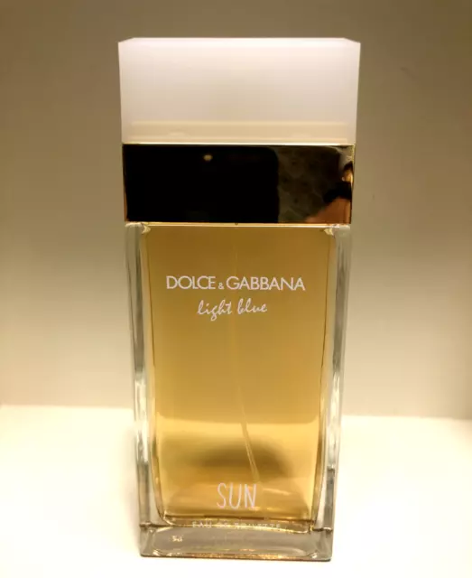 Dolce Gabbana - Light Blue Sun - Vaporisateur 100 Ml Eau De Toilette - Neuf