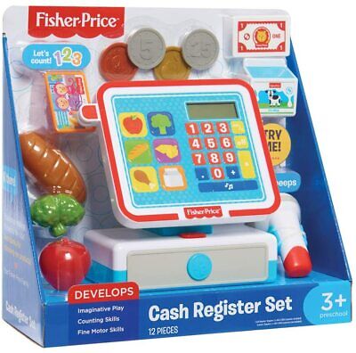 Fisher-Price JPL93515 Cash Register Set, Multicolor Cash Register Toy for Kids