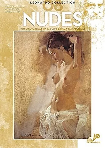 Libro de arte de la colección Leonardo - Vamos a pintar desnudos #8