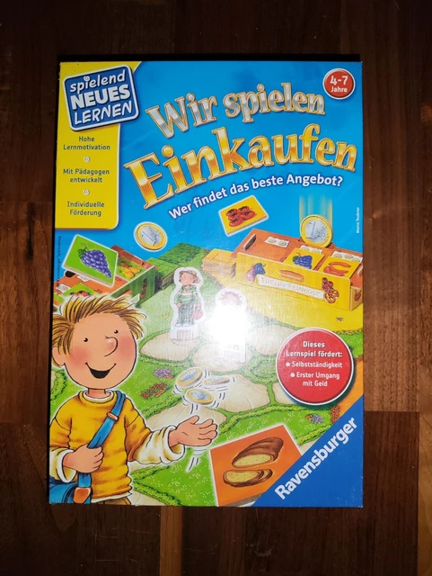 Ravensburger 250585  „Wir spielen Einkaufen“ ab 4+ Spielend neues lernen