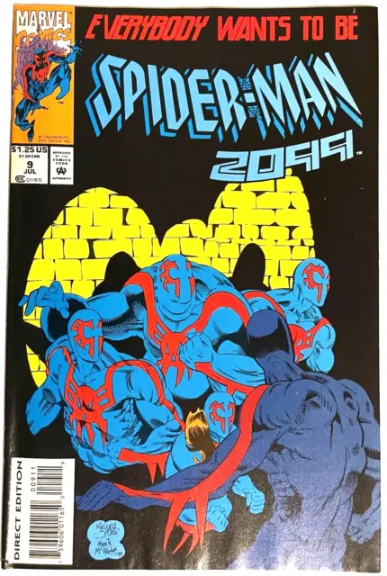 Spider-Man 2099 #9 Cvr A 1993 Marvel Comics Vf/Nm
