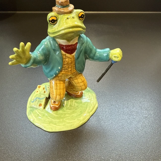 ROYAL DOULTON WIND in the Willows Mr Toad the Open Road the Dusty ...