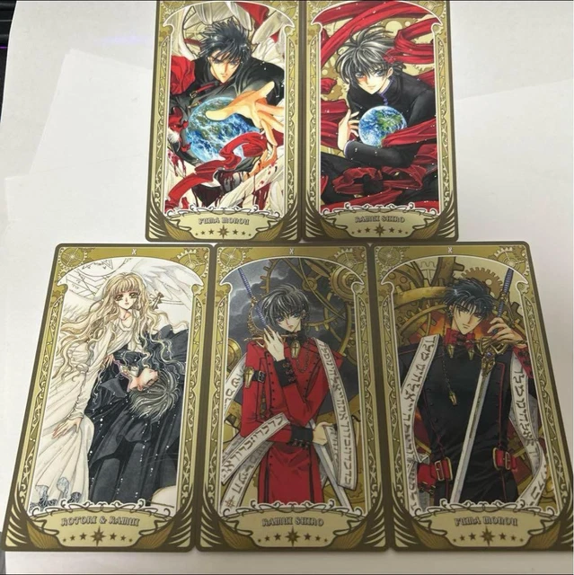 CLAMP exhibition Arcana card collection 50 types 17 pack sets