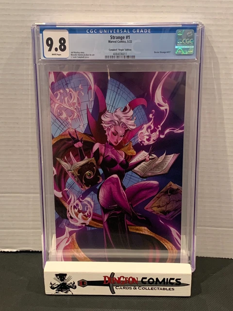 Strange # 1 CGC 9.8 J Scott Campbell 1:500 Virgin Variant Marvel 2022 [GC17]