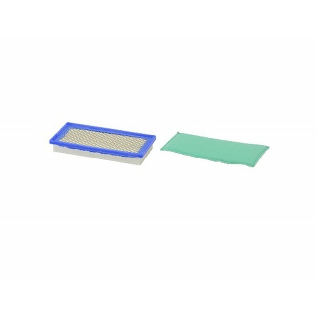 HQRP Flachluftfilter Cartridge Mit Vorfilter – Ersatz Für Briggs & Stratton 710266, 710268 – Für 9–15 PS Vanguard Motoren