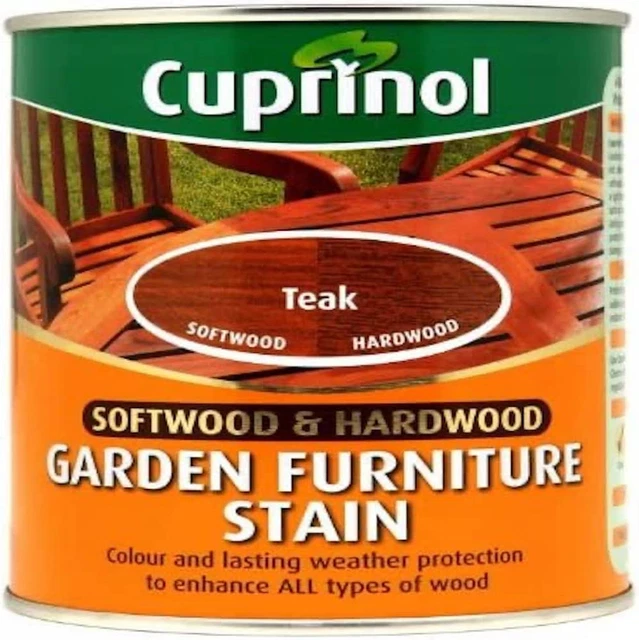 Cuprinol 5158524 Mobili da giardino macchie esterne cura del legno, teak, 750 ml