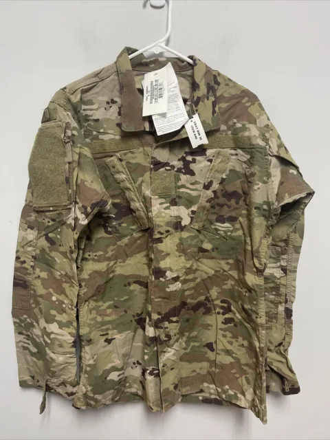 NEW US Army Camo OCP Combat Uniform Multicam Coat Size Small XLong