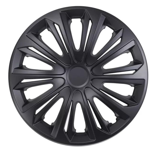 Set di 4 copricerchi da 14" colore neo opaco STRONG