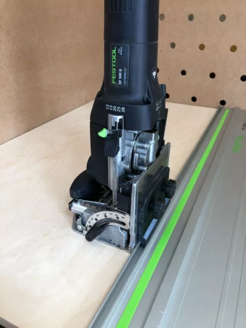 Festool Domino Rail Adaptor - DF 500 to Festool Guide Track Rail Connector