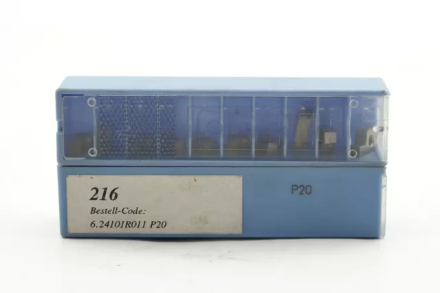 10x Hertel 6.24101R011 P20  3,28mm Wendeschneidplatten STECH-WENDEPLATTEN