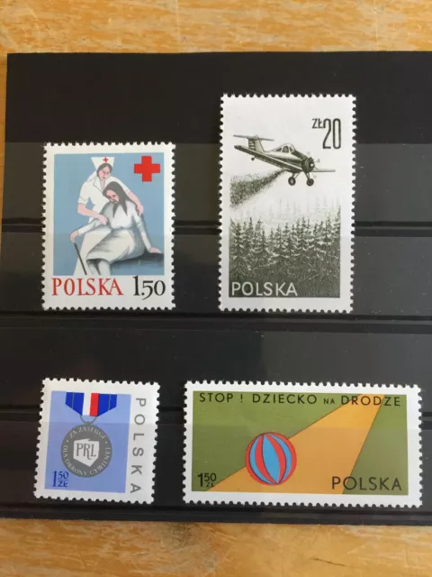 Briefmarken Polen Polska 1977 Mi-Nr. 2483, 2484, 2485, 2486 postfrisch