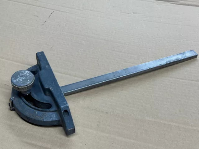 Craftsman 1950s Table Saw Miter Gauge Standard 3/8" x 3/4" x 17-1/2" Lg. Bar