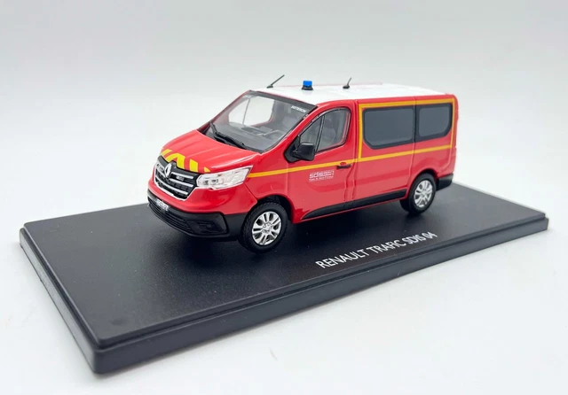 Camion De Pompier Eligor 1/43 – Renault Master PMA SDIS04 Avec Gyrophare, Miniature Neuve