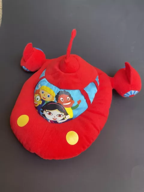 Disney Little Einsteins Plush Pat Pat Rocket Ship Red Toy Leo June Quincy Annie