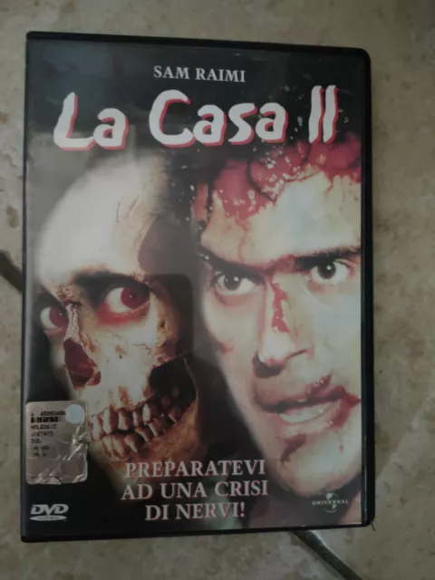 LA CASA 2 di Sam Raimi (1987) DVD horror con Bruce Campbell, edizione Universal