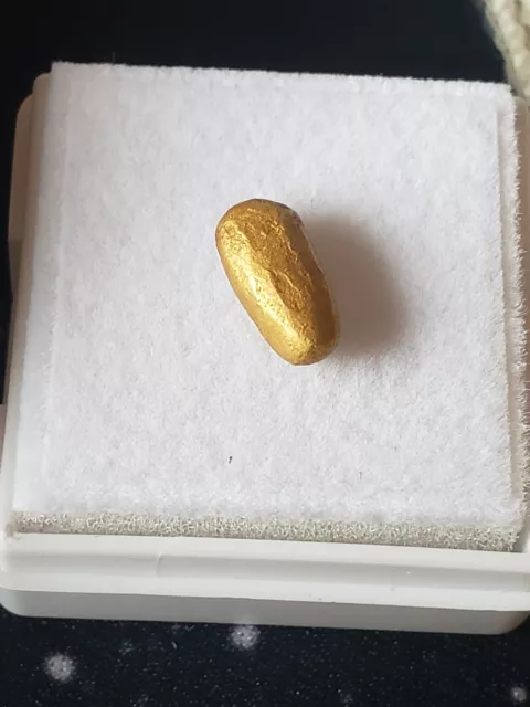 1.683 Gram Nugget Alaska Pure Natural Gold 24 kt Pure Gold Mineral Specimen